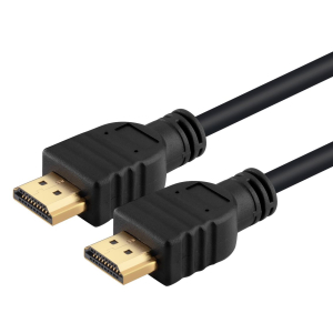 PT HDMI 15+1 M/M BK 3M GOLD PLUG CCS