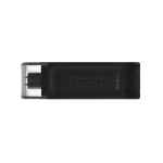 KINGSTON USB FLASH DT70/64GB BLACK USB 3.2