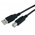 PT USB 2.0V A/B -5M BLACK