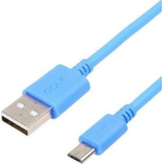 GOLF ΚΑΛΩΔΙΟ USB MICRO 1.5M BLUE