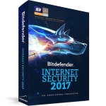 BITDEFENDER INTERNET SECURITY 2017  1PC 1MS 1YR