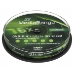 MEDIARANGE DVD-R 4.7GB 16X CAKE 10